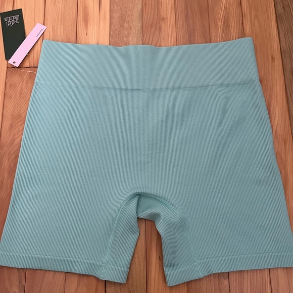 Wild Fable: Turquoise Bike Shorts🌊 - Picture 2 of 2